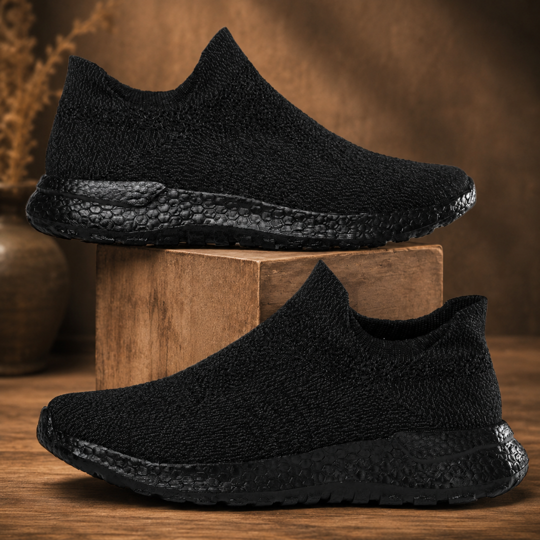 Cozy Knit Slip-Ons